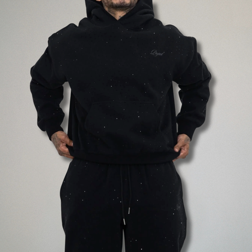 Unisex Rhinestone Hoodie