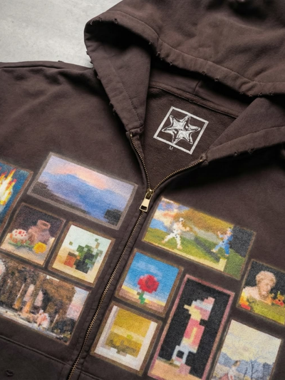 Minecraft Zip Up Hoodie