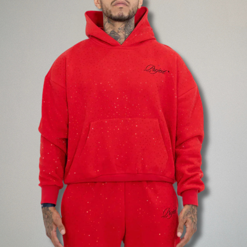 Unisex Rhinestone Hoodie