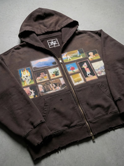 Minecraft Zip Up Hoodie