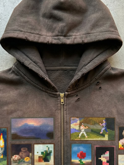 Minecraft Zip Up Hoodie
